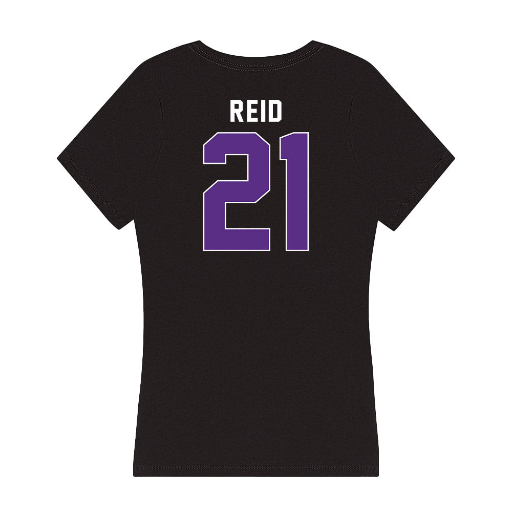 Northwestern - NCAA Women's Volleyball : Rylen Reid - Women's V-Neck T-Shirt-1