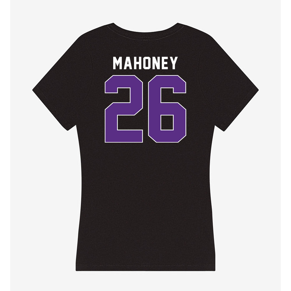 Northwestern - NCAA Women's Lacrosse : Bricin Mahoney - Women's V-Neck T-Shirt-1