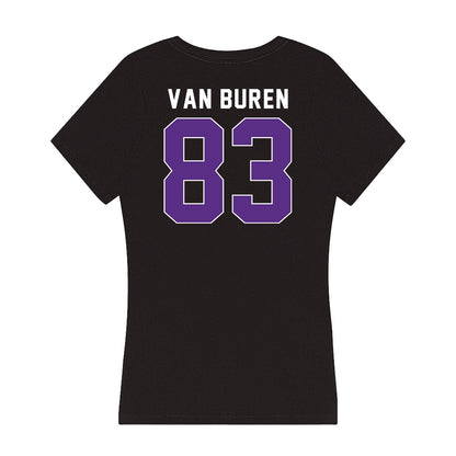 Northwestern - NCAA Football : Blake Van Buren - Women's V-Neck T-Shirt-1