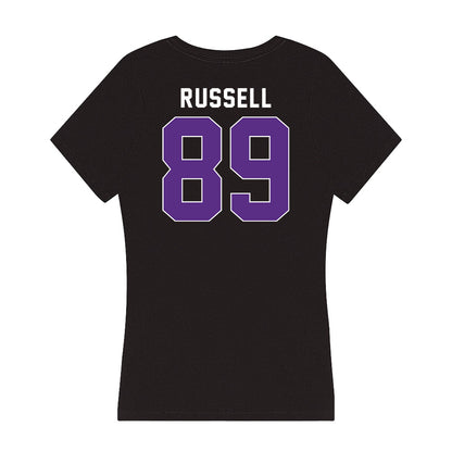 Northwestern - NCAA Football : Cam Russell - Women's V-Neck T-Shirt-1