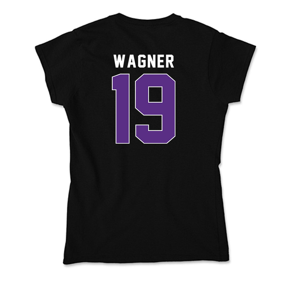 Northwestern - NCAA Football : Drew Wagner - Soft Style Women’s T-Shirt-1
