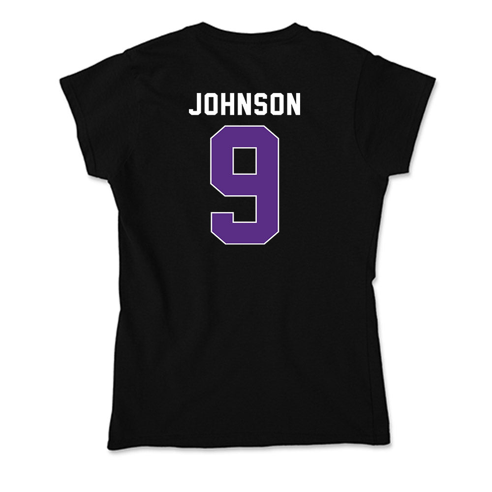 Northwestern - NCAA Women's Lacrosse : Hannah Johnson - Soft Style Women’s T-Shirt-1