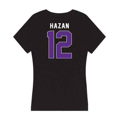 Northwestern - NCAA Women's Volleyball : Buse Hazan - Women's V-Neck T-Shirt-1