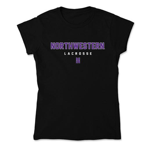 Northwestern - NCAA Women's Lacrosse : Elle Hansen - Soft Style Women’s T-Shirt-0