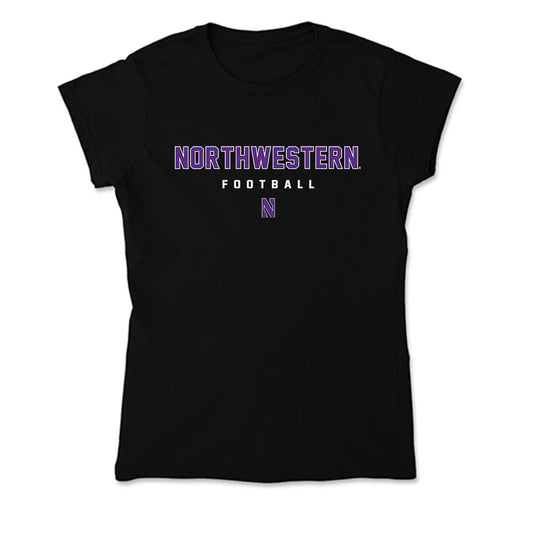 Northwestern - NCAA Football : Frank Covey IV - Soft Style Women’s T-Shirt-0