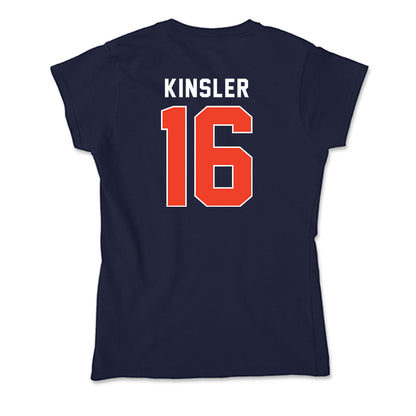 Syracuse - NCAA Women's Ice Hockey : Jackson Kinsler - Soft Style Women’s T-Shirt-1