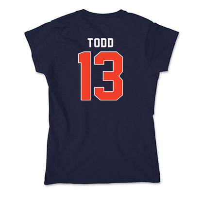 Syracuse - NCAA Women's Ice Hockey : Mik Todd - Soft Style Women’s T-Shirt-1
