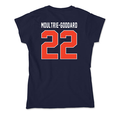 Syracuse - NCAA Football : Zyian Moultrie-Goddard - Soft Style Women’s T-Shirt-1