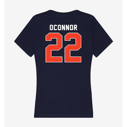 Syracuse - NCAA Women's Field Hockey : Grace OConnor - Women's V-Neck T-Shirt-1