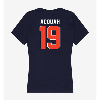 Syracuse - NCAA Men's Soccer : Michael Acquah - Women's V-Neck T-Shirt-1
