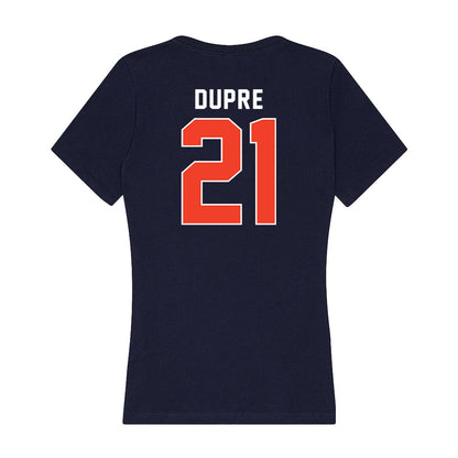 Syracuse - NCAA Women's Soccer : Mackenzie Dupre - Women's V-Neck T-Shirt-1