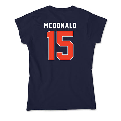 Syracuse - NCAA Football : Derek McDonald - Soft Style Women’s T-Shirt-1