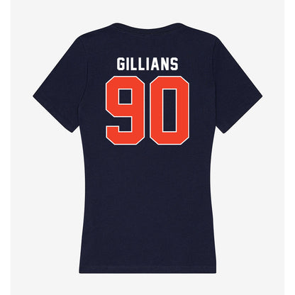 Syracuse - NCAA Football : Quante Gillians - Women's V-Neck T-Shirt-1