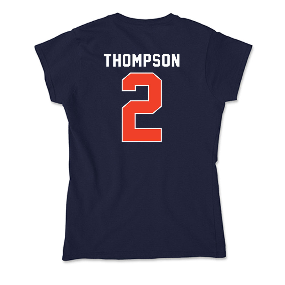 Syracuse - NCAA Women's Basketball : Journey Thompson - Soft Style Women’s T-Shirt-1