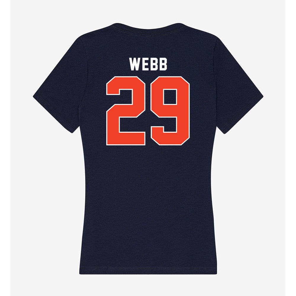 Syracuse - NCAA Women's Lacrosse : Cecelia Webb - Women's V-Neck T-Shirt-1