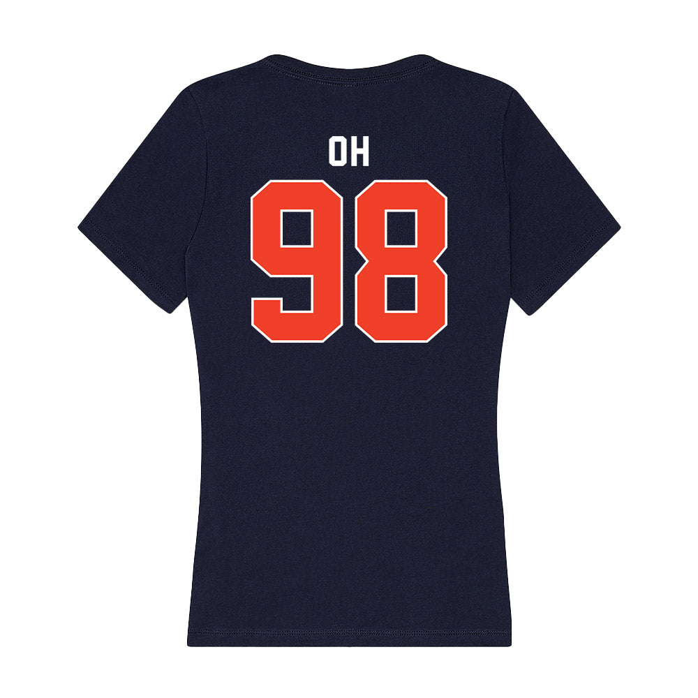 Syracuse - NCAA Football : Jadyn Oh - Women's V-Neck T-Shirt-1