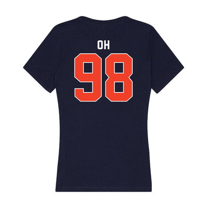 Syracuse - NCAA Football : Jadyn Oh - Women's V-Neck T-Shirt-1
