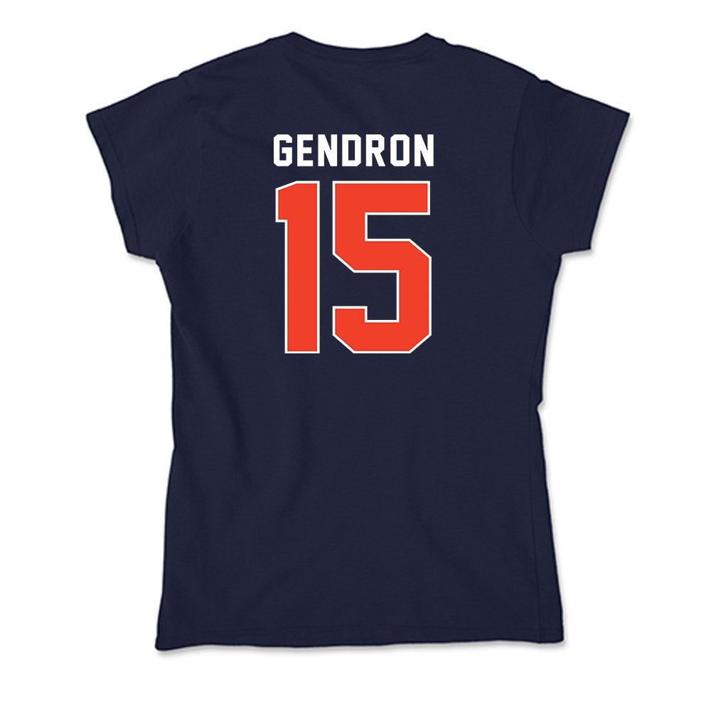 Syracuse - NCAA Women's Ice Hockey : Sami Gendron - Soft Style Women’s T-Shirt-1