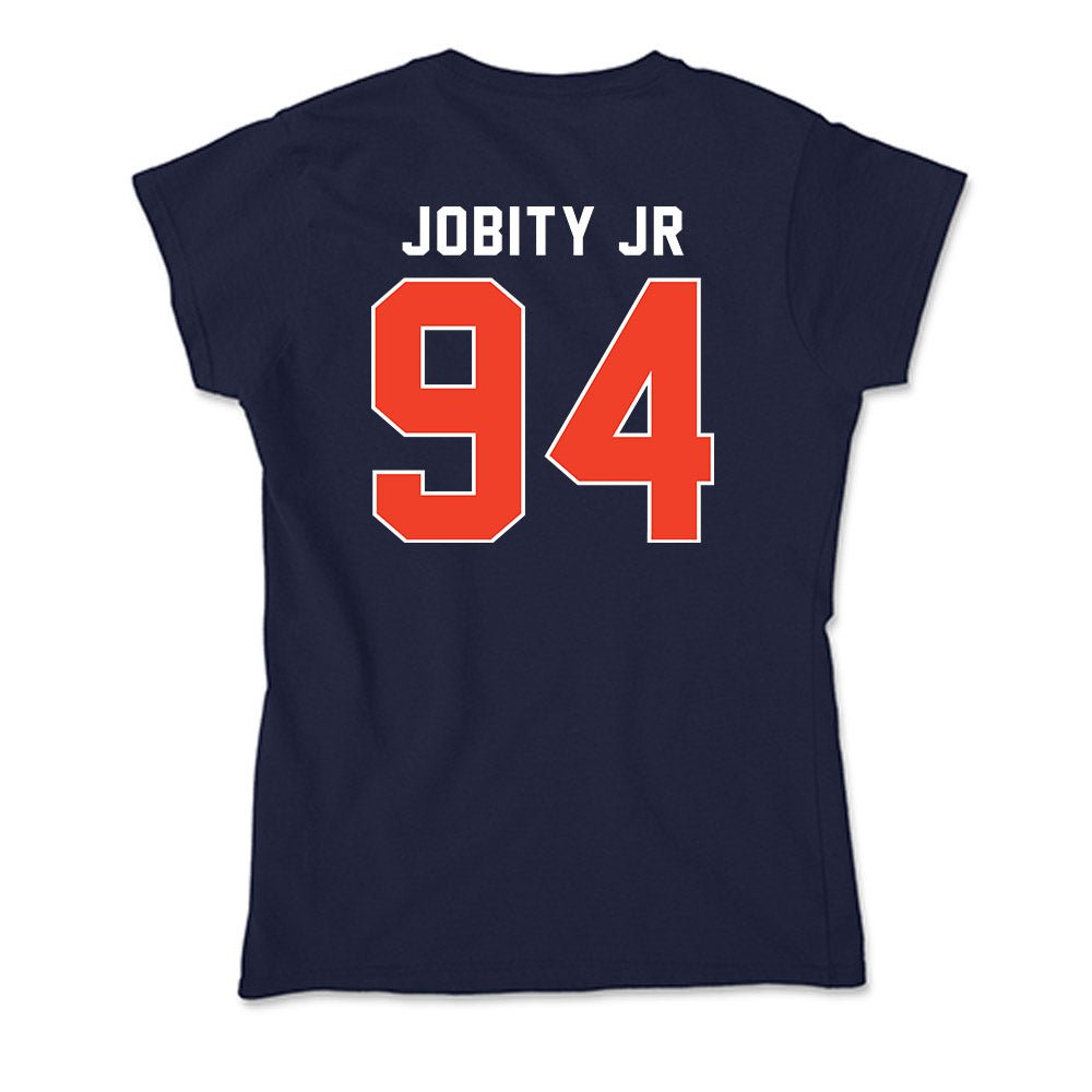 Syracuse - NCAA Football : Kevin Jobity Jr - Soft Style Women’s T-Shirt-1