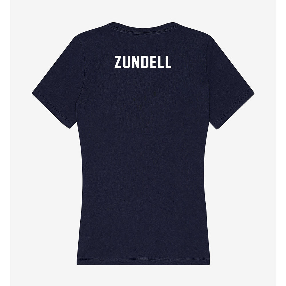Syracuse - NCAA Men's Cross Country : Drew Zundell - Women's V-Neck T-Shirt-1