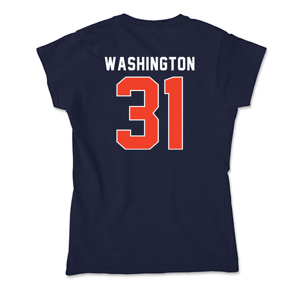 Syracuse - NCAA Football : Marcus Washington - Soft Style Women’s T-Shirt-1