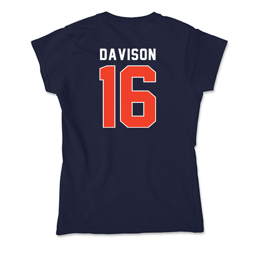 Syracuse - NCAA Softball : Taylor Davison - Soft Style Women’s T-Shirt-1