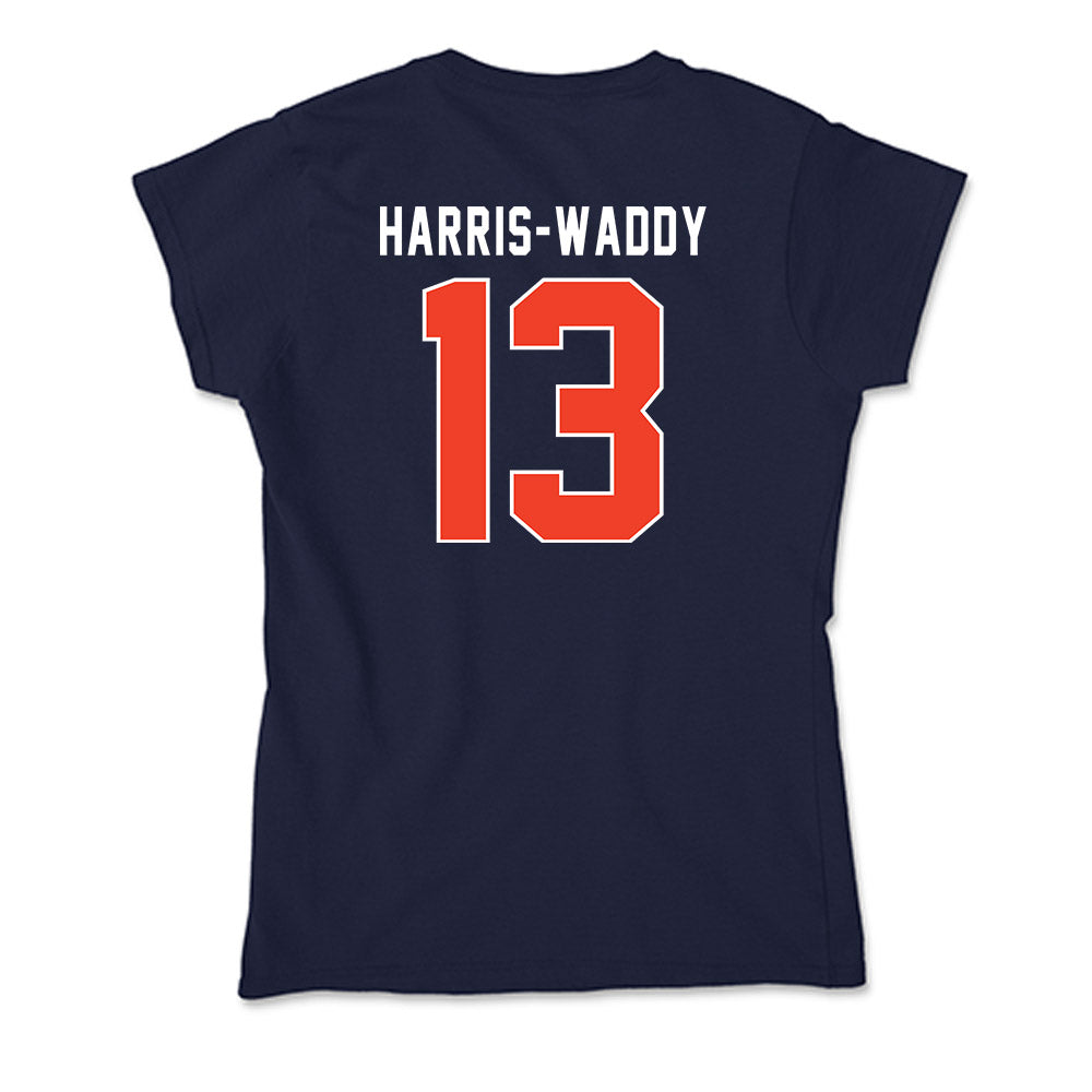 Syracuse - NCAA Women's Volleyball : Zharia Harris-Waddy - Soft Style Women’s T-Shirt-1