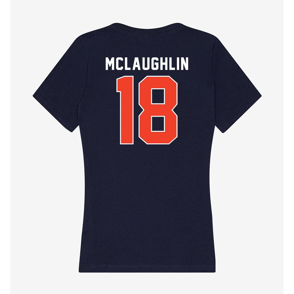 Syracuse - NCAA Women's Volleyball : Gabby McLaughlin - Women's V-Neck T-Shirt-1