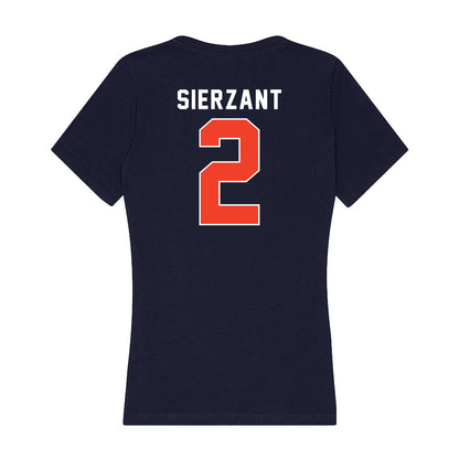 Syracuse - NCAA Women's Volleyball : Veronica Sierzant - Women's V-Neck T-Shirt-1