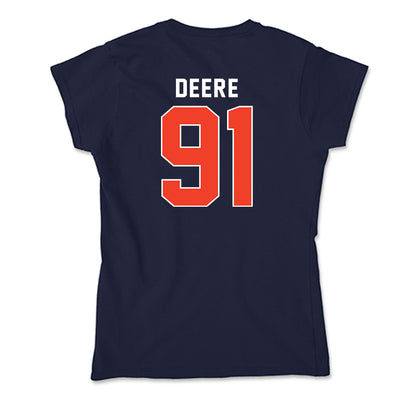 Syracuse - NCAA Men's Lacrosse : Trey Deere - Soft Style Women’s T-Shirt-1