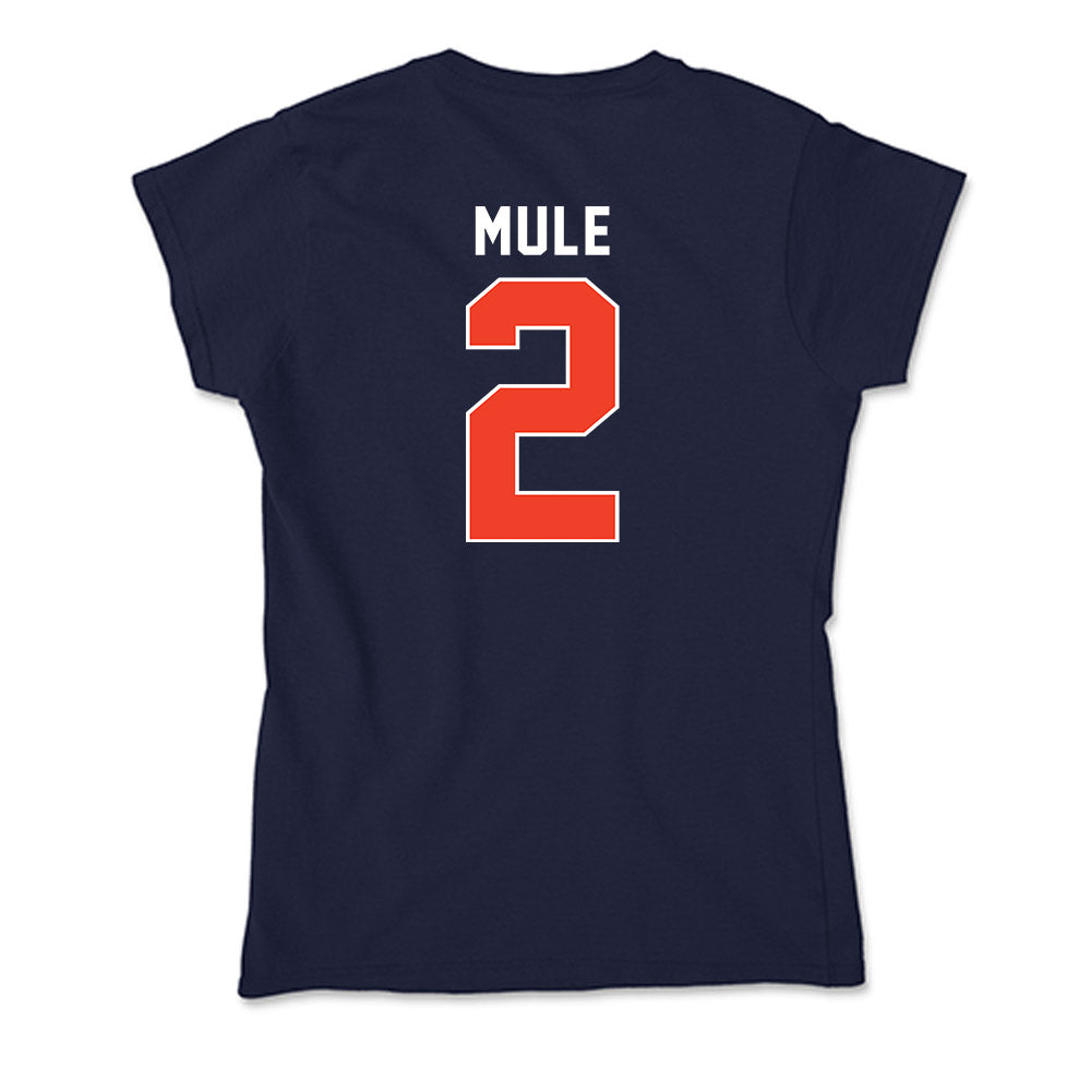 Syracuse - NCAA Men's Lacrosse : Christian Mule - Soft Style Women’s T-Shirt-1