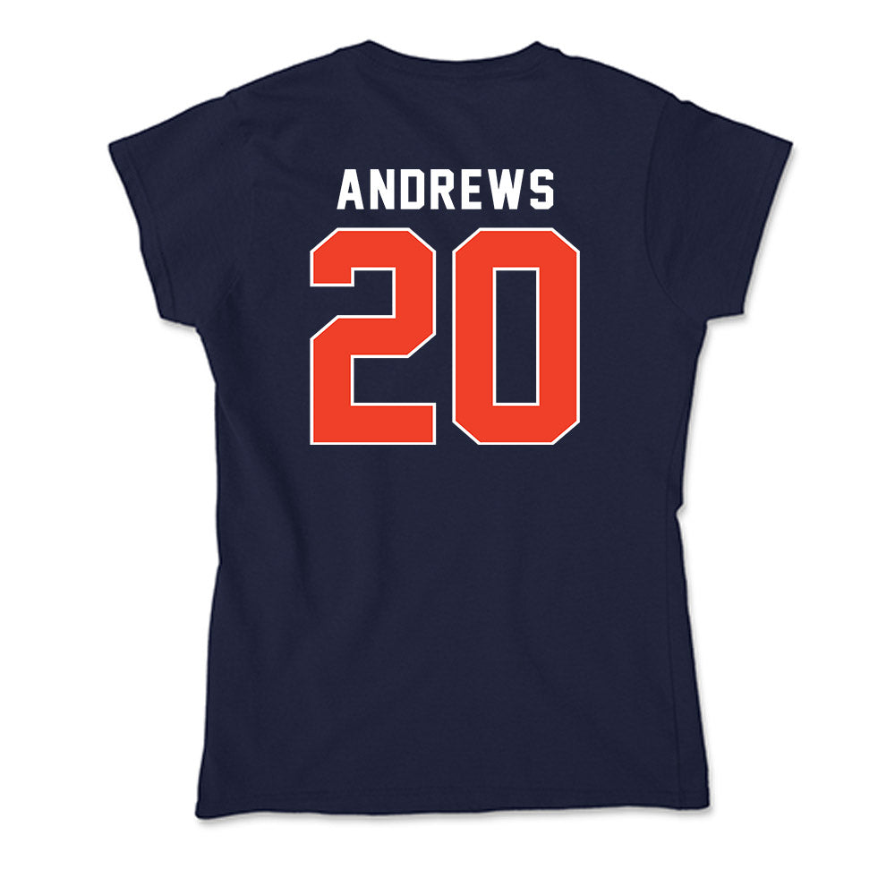 Syracuse - NCAA Football : Rayshon Andrews - Soft Style Women’s T-Shirt-1