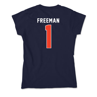 Syracuse - NCAA Men's Basketball : Donavan Freeman - Soft Style Women’s T-Shirt-1