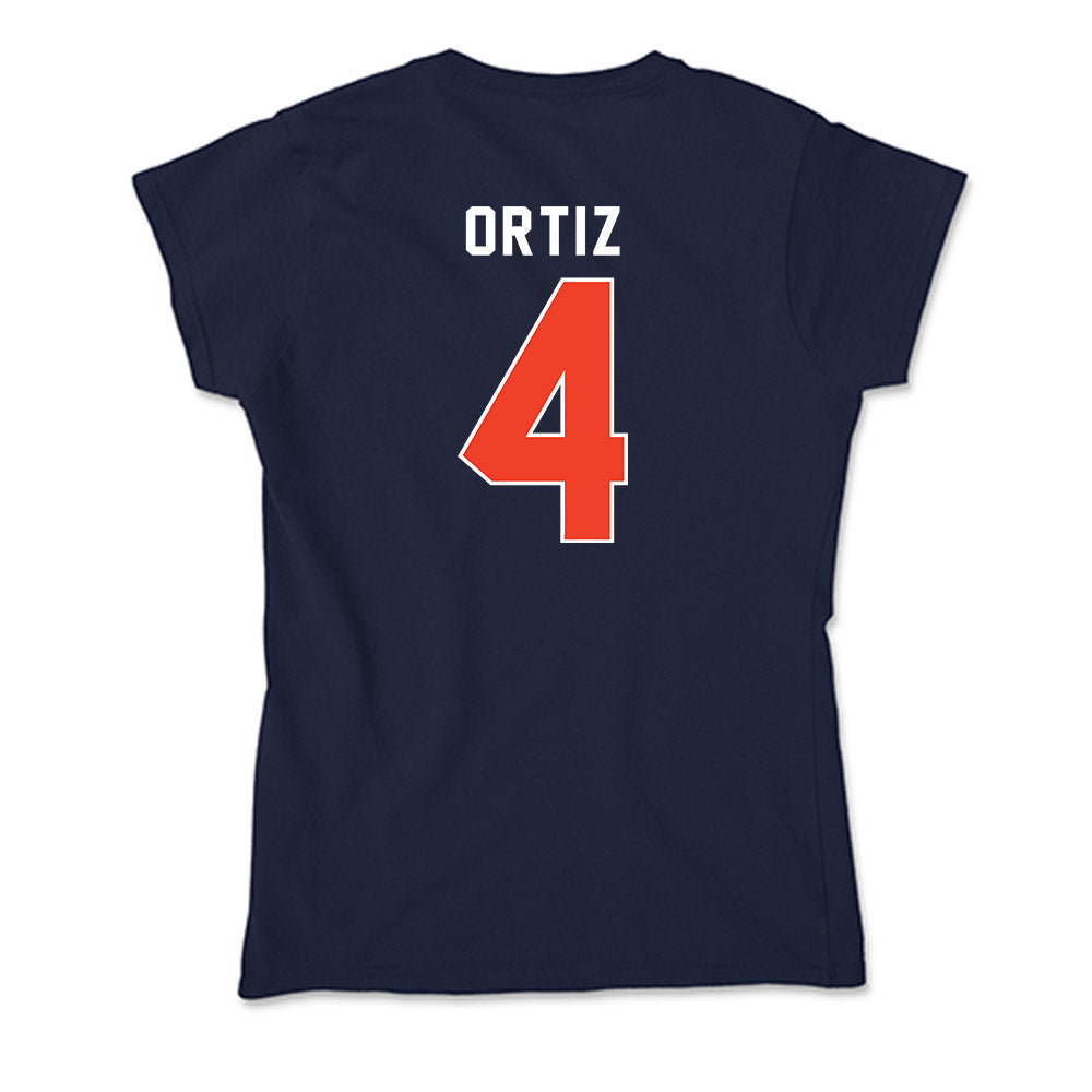 Syracuse - NCAA Women's Volleyball : Emma Ortiz - Soft Style Women’s T-Shirt-1