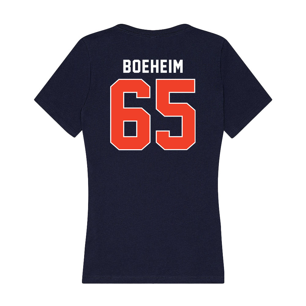 Syracuse - NCAA Football : Adam Boeheim - Women's V-Neck T-Shirt-1
