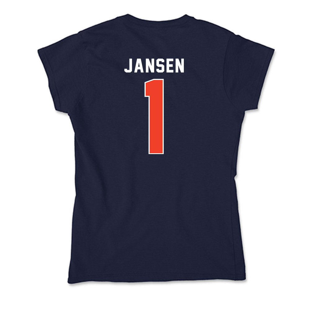 Syracuse - NCAA Men's Soccer : Kyle Jansen - Soft Style Women’s T-Shirt-1