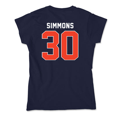 Syracuse - NCAA Football : Chase Simmons - Soft Style Women’s T-Shirt-1