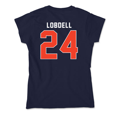 Syracuse - NCAA Men's Basketball : Noah Lobdell - Soft Style Women’s T-Shirt-1