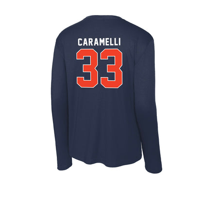 Syracuse - NCAA Women's Lacrosse : Joely Caramelli - Activewear Long Sleeve T-Shirt-1