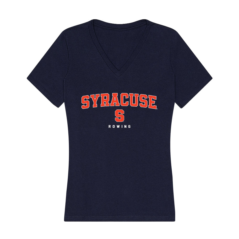 Syracuse - NCAA Women's Rowing : Antonia Pichott - Women's V-Neck T-Shirt-0