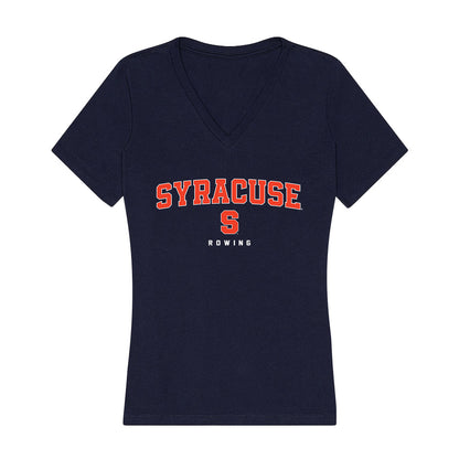 Syracuse - NCAA Women's Rowing : Antonia Pichott - Women's V-Neck T-Shirt-0