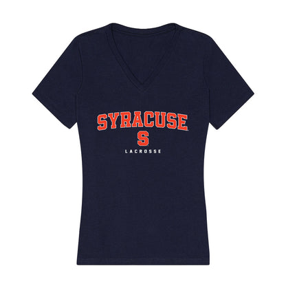 Syracuse - NCAA Women's Lacrosse : Daniella Guyette - Women's V-Neck T-Shirt-0