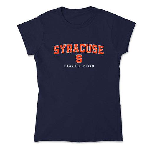Syracuse - NCAA Men's Track & Field : Drew Zundell - Soft Style Women’s T-Shirt-0