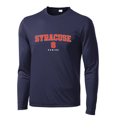 Syracuse - NCAA Men's Rowing : Philip Umeadi - Activewear Long Sleeve T-Shirt