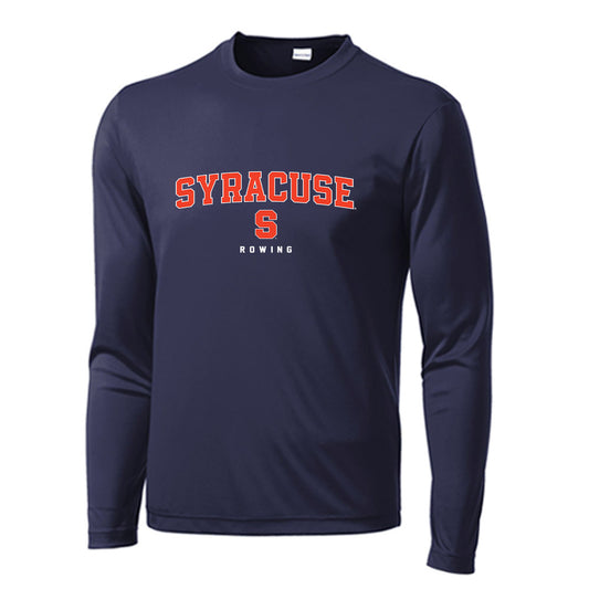 Syracuse - NCAA Men's Rowing : Philip Umeadi - Activewear Long Sleeve T-Shirt