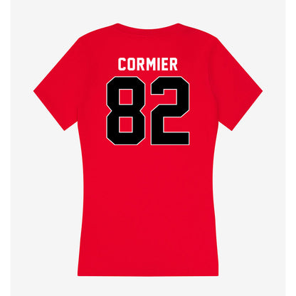 Houston - NCAA Football : Zaylen Cormier - Women's V-Neck T-Shirt-1