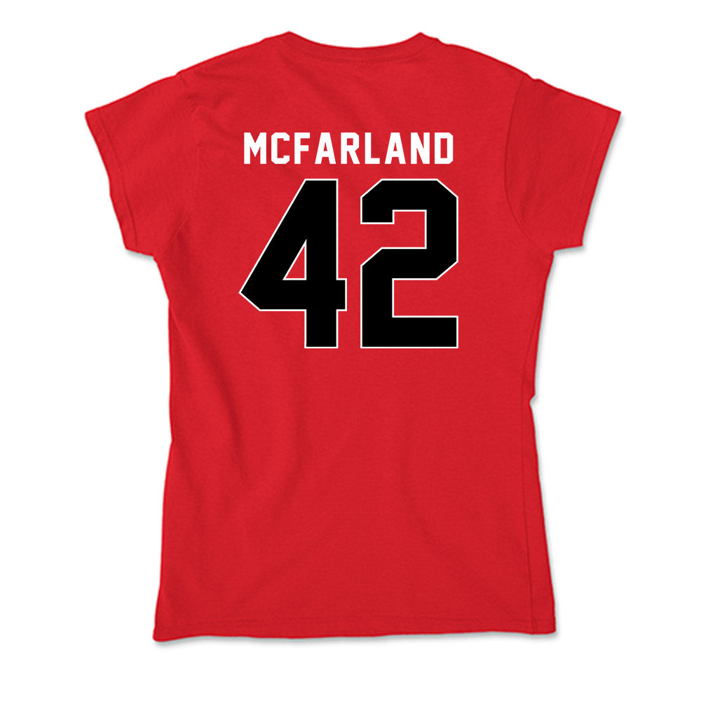 Houston - NCAA Women's Basketball : Peyton McFarland - Soft Style Women’s T-Shirt-1