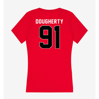 Houston - NCAA Football : Liam Dougherty - Women's V-Neck T-Shirt-1
