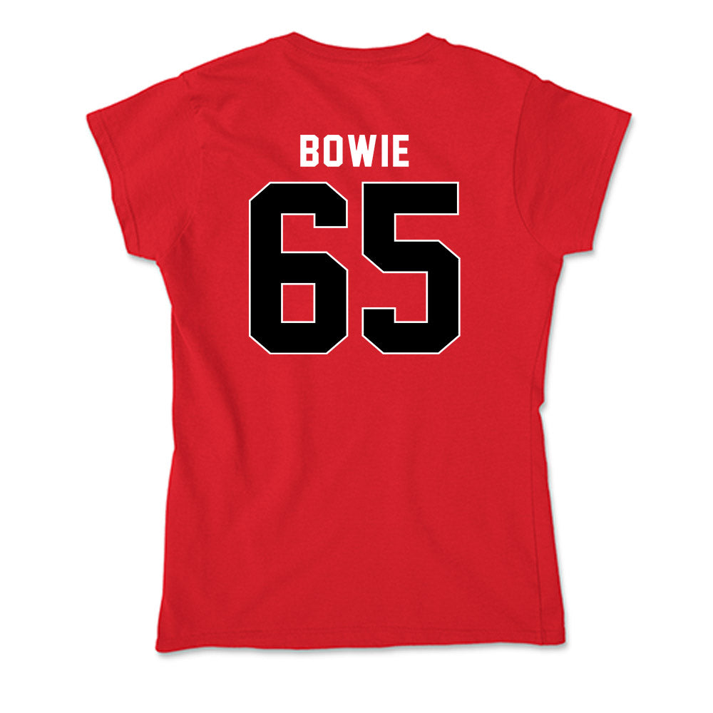 Houston - NCAA Football : Cayden Bowie - Soft Style Women’s T-Shirt-1