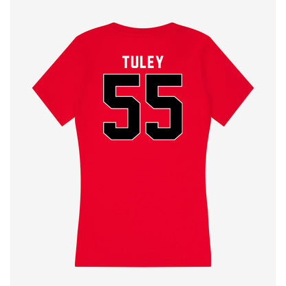 Houston - NCAA Football : Cavan Tuley - Women's V-Neck T-Shirt-1